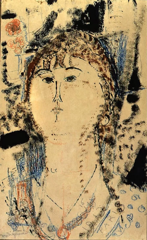 Amedeo Modigliani - Ceroni, Museo del Novecento, palazzo dell'Arengario, Milano